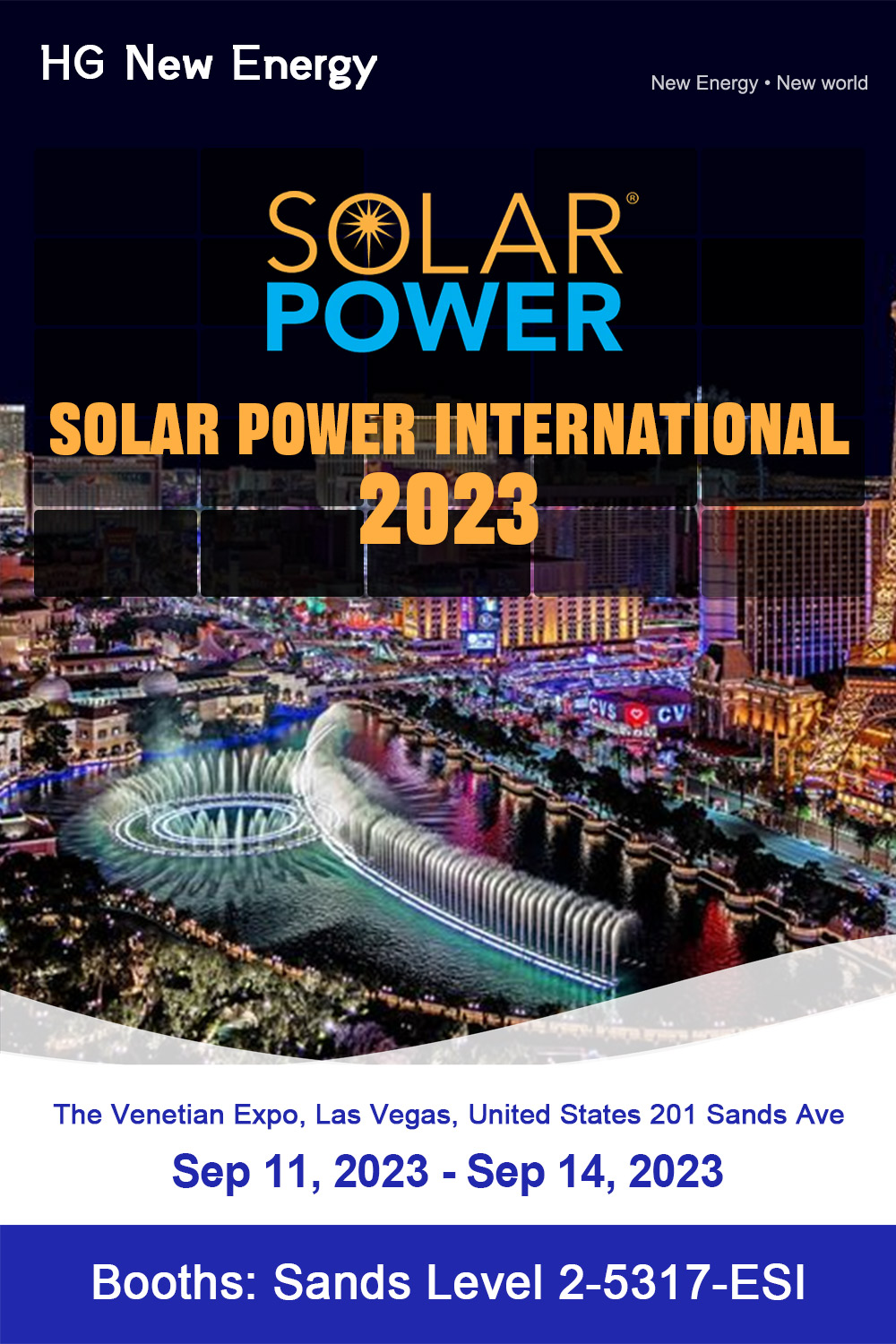 HGTESLA Solar Power International 2023 Las Vegas HGTeslaChina Home